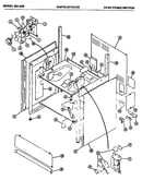 Oven frame section (631.003)