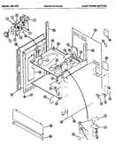 Oven frame section (631.006)
