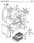 Oven cavity section