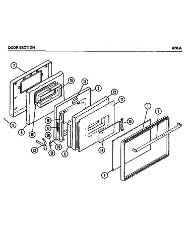 Door section