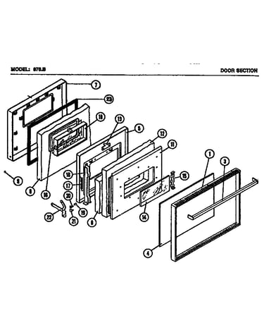 Door section