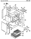 Oven cavity section