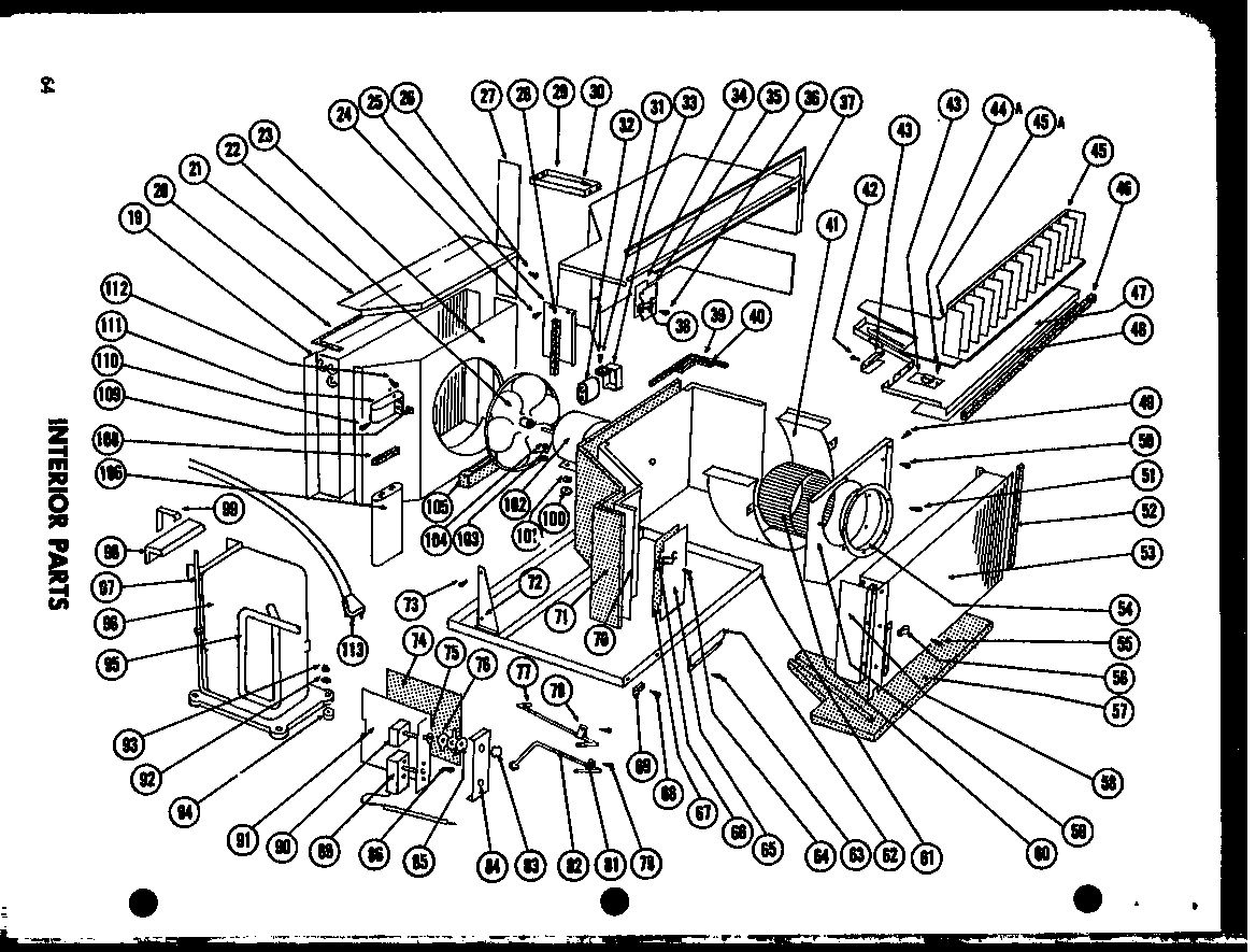 Interior parts (329-3b)