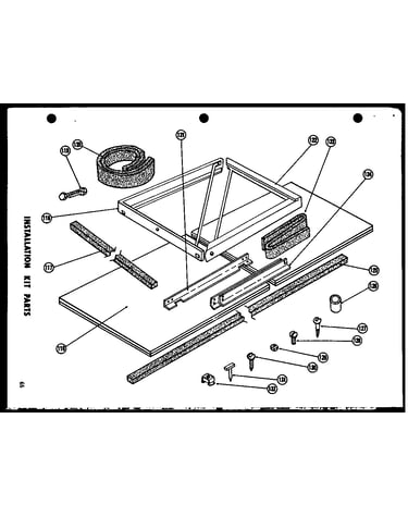 Installation kit parts (329-3b)