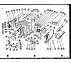 Amana 210W-3SPF interior parts (615-2f) (621-3f) (621-5f) (624-3f) (624-3fh) (624-5f) (624-5fh) (lkg601-617) diagram