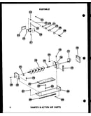 Damper & action air parts (5-spjm/p54360-40r) (5-spjm/p54360-49r) (5p-2jm/p54360-41r) (5p-2jm/p54360-50r) (6p-2jm/p54360-42r) (6p-2ajm/p54360-43r) (6p-2ajm/p54360-54r) (6p-5j/p54358-18r) (8p-2jm/p54360-44r) (8p-2jm/p54360-51r) (8p-5j/p54358-17r)