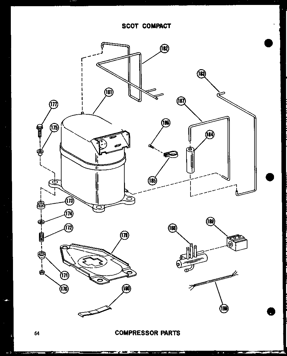 COMPRESSOR PARTS (7-2J/P54390-93R) (7-2JM/P54336-55R) (9-3J/P54390-71R) (9-5J/P54390-94R) (11-5J/P54390-70R) (11-5JH/P54390-72R) (11-2J/P54390-74R) (11-2J/P54390-75R) (11-2JM/P54336-50R) (11-2JM/P54336-51R) (12-3J/P54390-91R) (12-3JM/P54336-53R) (12-3JH/P