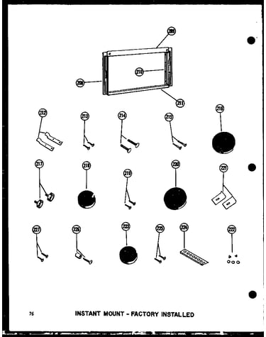 Instant mount-factory installed (7-2jm/p54336-55r) (11-2jm/p54336-50r) (11-2jm/p54336-51r) (12-3jm/p54336-53r)