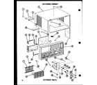 Amana 109-5JH/P54390-96R exterior parts diagram