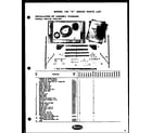 Amana 200A-3R installation kit assembly (standard) (100lc-2r) (100lc-2rh) diagram