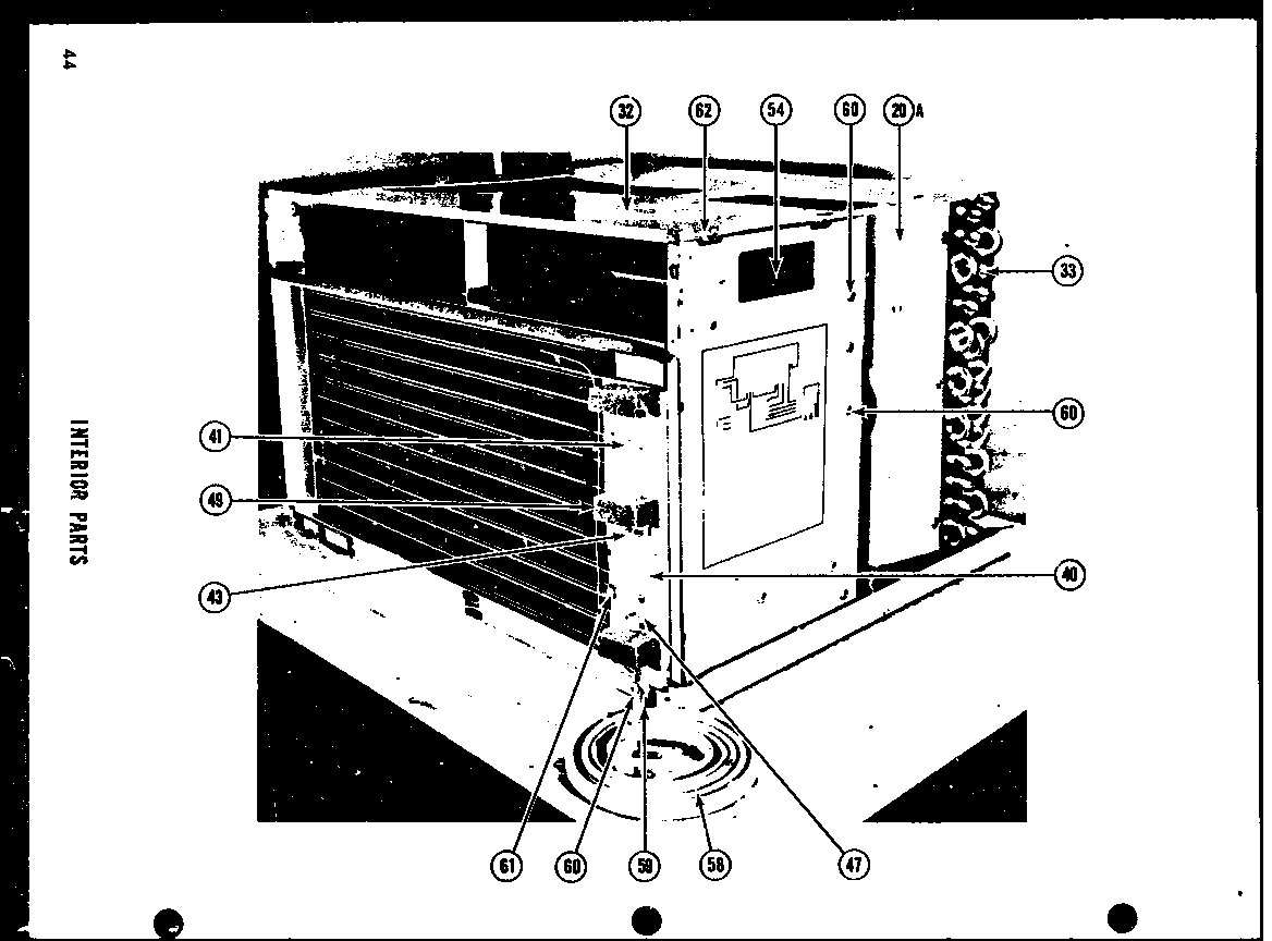 Interior parts