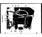 Amana 215-3D refrigeration system (212-3sp) (213d-3c) (213d-3ch) (215-3sp) (215-3sph) (215-3d) (215-3dh) (218d-3c) (218d-3ch) diagram