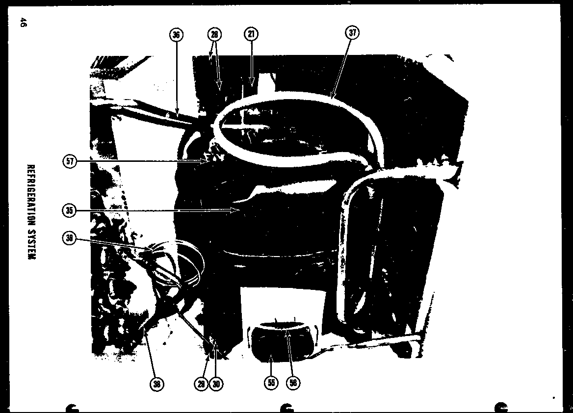 REFRIGERATION SYSTEM (218-3SPH) (218-3D) (213-5SP) (213-5SPH) (215-5SP) (218-5SP)