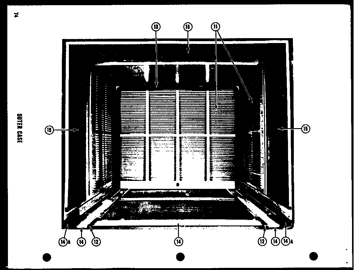 OUTER CASE (324-3B) (324-5B) (324-3BH) (324-5CH) (329-3B) (329-3BH)