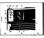 Amana LKG-471HE control panel diagram