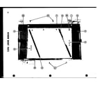 Amana 11-5DH window mount parts (5-sp) (5-p) (6-p) (6-5sp-1) (9-3d) (9-5d) (9-5dh) (11-2em) (11-5d) diagram