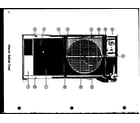 Amana 9-2DH interior cabinet front (6-5sp) (9-2d) (9-3d) (9-5d) (9-5dh) (9-2dh) (11-2d) (11-3d) (11-5d) (11-3dh) (11-5dh) (108-2d) diagram