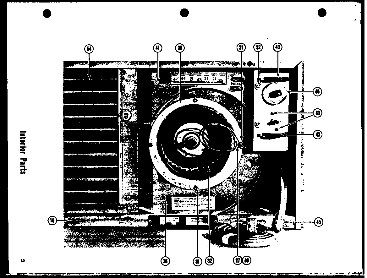 Interior parts (6-5sp) (9-2d) (9-3d) (9-5d) (9-5dh) (9-2dh) (11-2d) (11-3d) (11-5d) (11-3dh) (11-5dh) (108-2d)