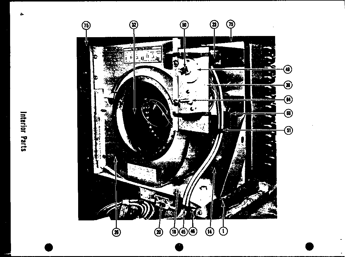 Interior parts (6-5sp) (9-2d) (9-3d) (9-5d) (9-5dh) (9-2dh) (11-2d) (11-3d) (11-5d) (11-3dh) (11-5dh) (108-2d)