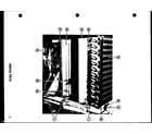 Amana 11-5D interior parts (6-5sp) (9-2d) (9-3d) (9-5d) (9-5dh) (9-2dh) (11-2d) (11-3d) (11-5d) (11-3dh) (11-5dh) (108-2d) diagram