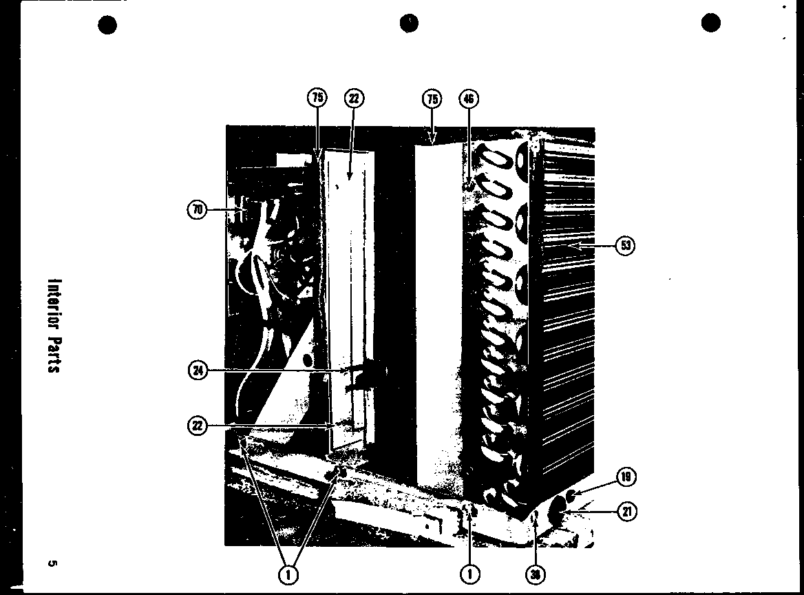 Interior parts (6-5sp) (9-2d) (9-3d) (9-5d) (9-5dh) (9-2dh) (11-2d) (11-3d) (11-5d) (11-3dh) (11-5dh) (108-2d)