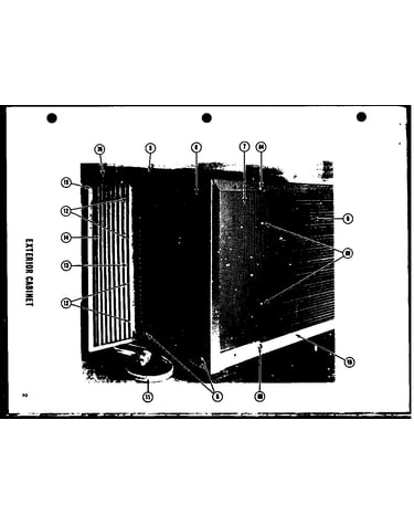 Exterior cabinet (5p-2em) (6p-2em) (7p-2em)