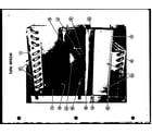 Amana 108-2D interior parts (5p-2em) (6p-2em) (7p-2em) diagram