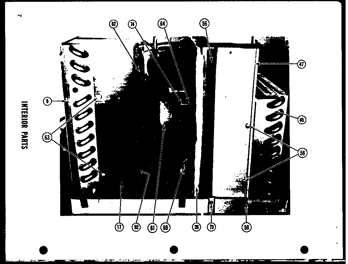 Interior parts (5p-2em) (6p-2em) (7p-2em)