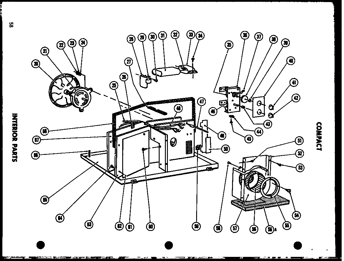 Interior parts (9-3g) (9-5g) (9-5gh) (11-2g) (11-2gm) (11-5g) (11-5gh) (12-3g) (12-3gm) (12-3gh) (106-2g) (106-2gm) (106-2gh) (109-2g) (109-2gm) (109-2gh)