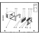 Amana FC12-3H/P54390-41R exterior parts (fc29-3h/p58055-16r) diagram