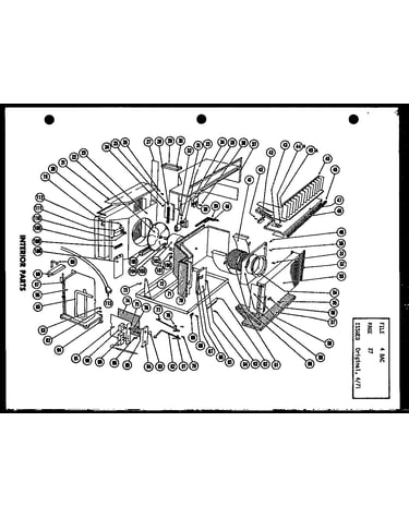 Interior parts (fc29-3h/p58055-16r)