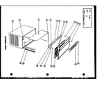 Amana FC09-3H/P54390-40R exterior parts (fc24-3h/p54302-51r) (fc24-3h-1/p54302-54r) diagram
