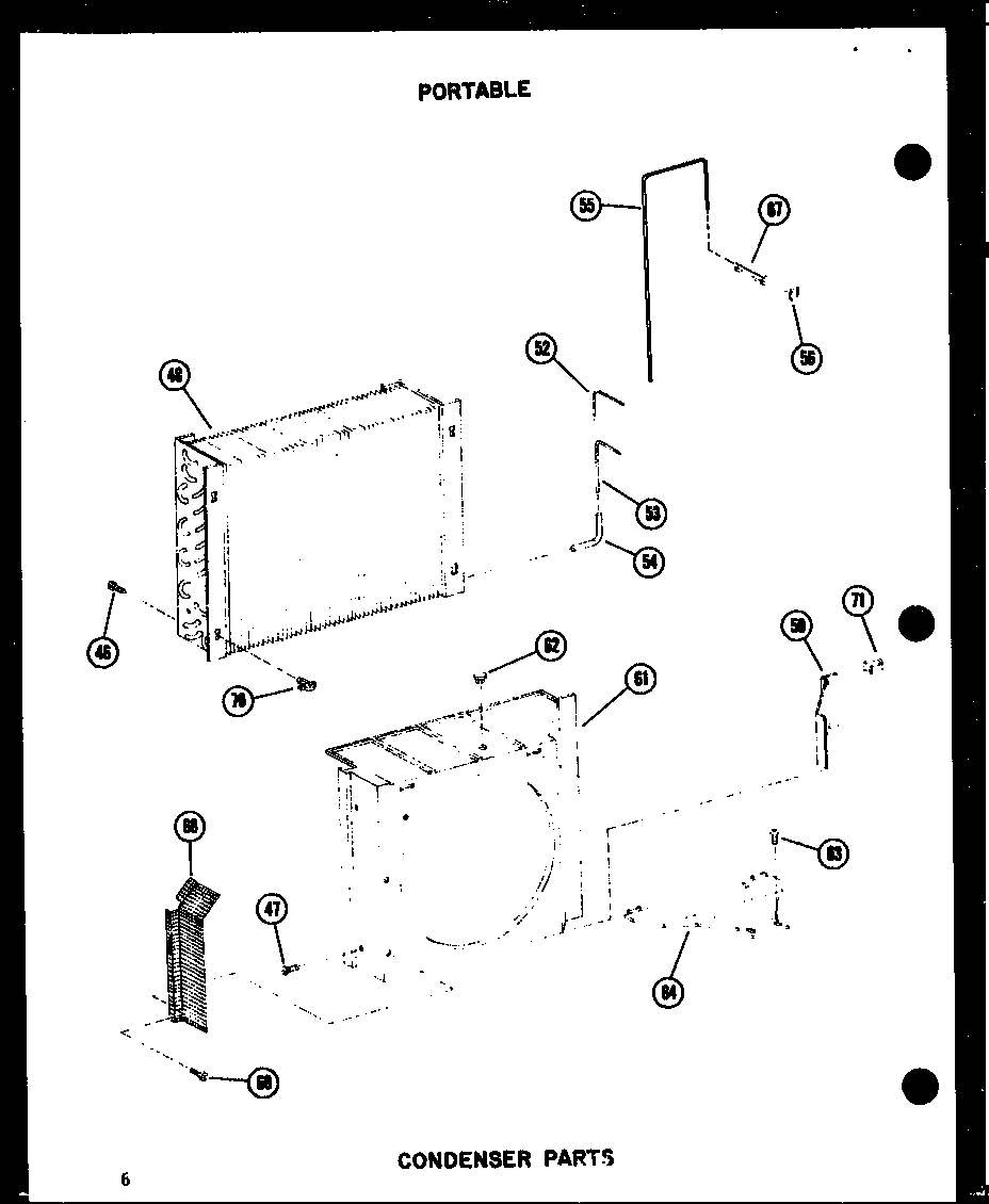 Condenser parts