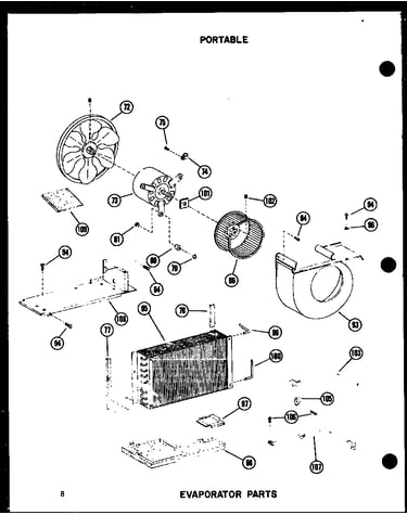 Evaporator parts