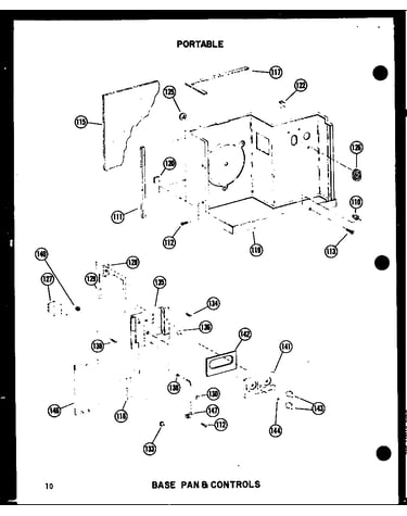Base pan & controls