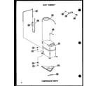 Amana 11-2MW/P54974-23R compressor parts (7-2mw/p54974-28r) (9-2mw/p54974-22r) (11-2mw/p54974-23r) (12-2mw/p54974-24r) (13-3mw/p54974-25r) diagram