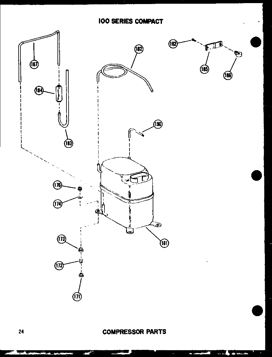 COMPRESSOR PARTS (108-2W/P54975-85R)