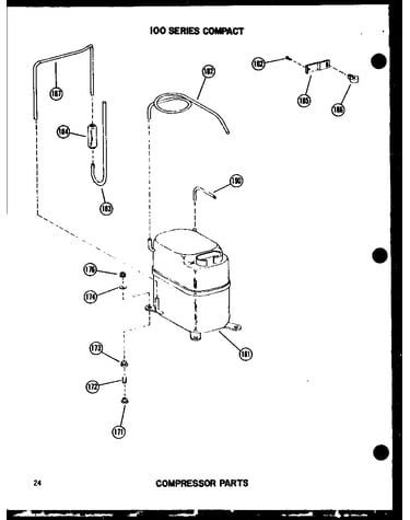 Compressor parts (108-2w/p54975-85r)