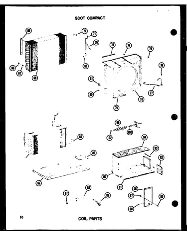 Coil parts (es-7-2mr/p54974-36r) (es-9-2mr/p54974-37r) (es-11-2mr/p54974-38r) (es-12-2mr/p54974-39r) (13-3mw/p54974-40r) (es-11-2amr/p54974-41r)