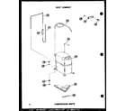 Amana 113-3W/P54975-92R compressor parts (es-7-2mr/p54974-36r) (es-9-2mr/p54974-37r) (es-11-2mr/p54974-38r) (es-12-2mr/p54974-39r) (13-3mw/p54974-40r) (es-11-2amr/p54974-41r) diagram