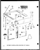 Automatic installation mounting kit (iam-6) (113w-3w/p54975-64r) (es-108-2r/p54975-91r) (113-3w/p54975-92r) (113-3ew/p54975-93r) (113-3hew/p54975-94r)