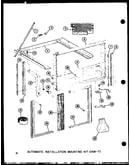 Automatic installation mounting kit (iam-7) (es-7-2mr/p54974-36r) (es-9-2mr/p54974-37r) (es-11-2mr/p54974-38r) (es-12-2mr/p54974-39r) (13-3mw/p54974-40r) (es-11-2amr/p54974-41r)