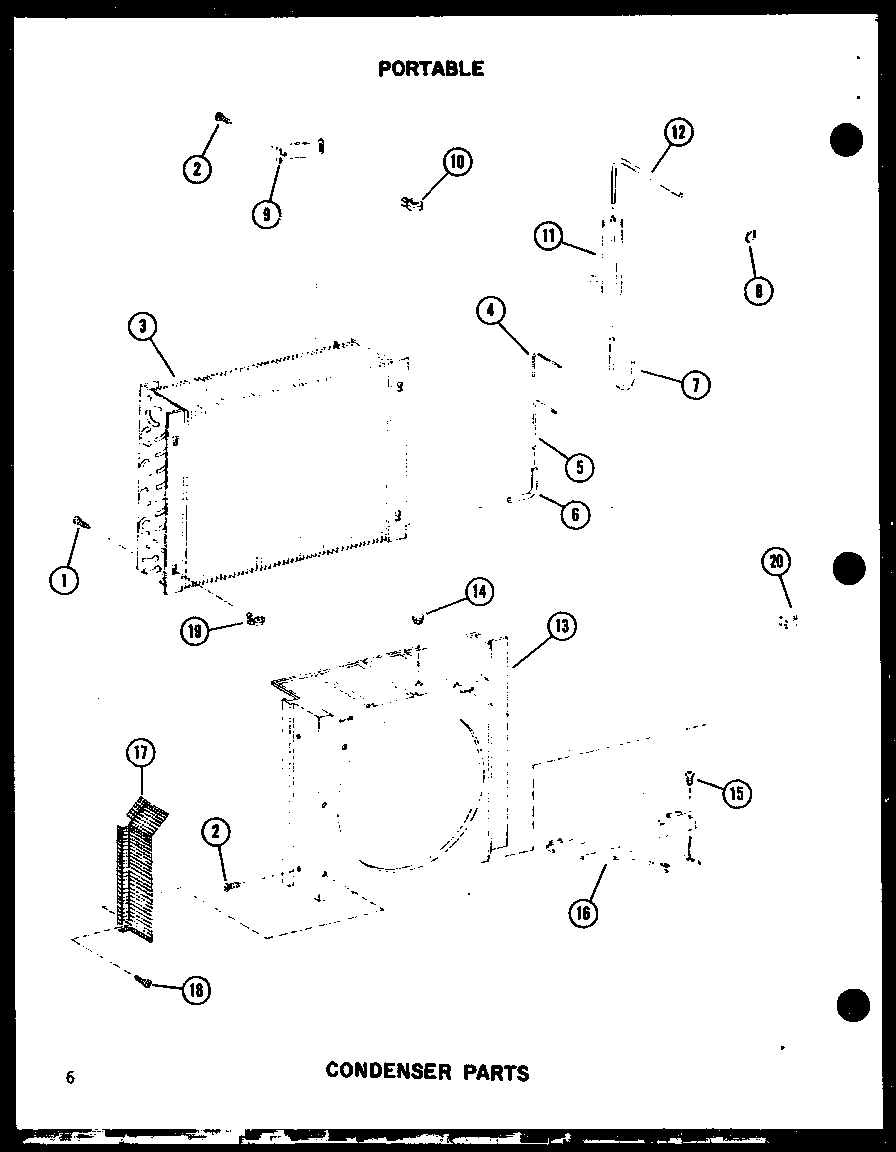 Condenser parts
