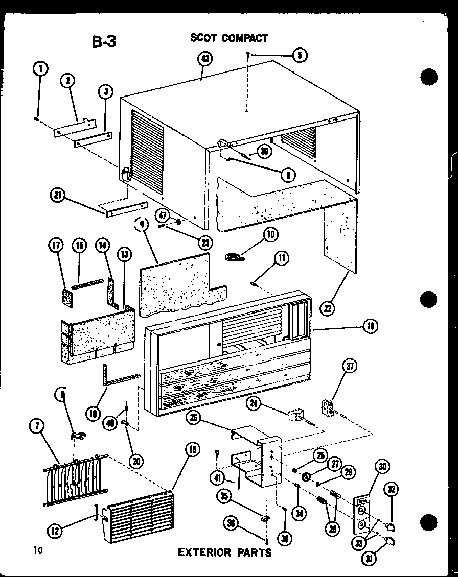 Exterior parts (11-5j/p54336-67r)