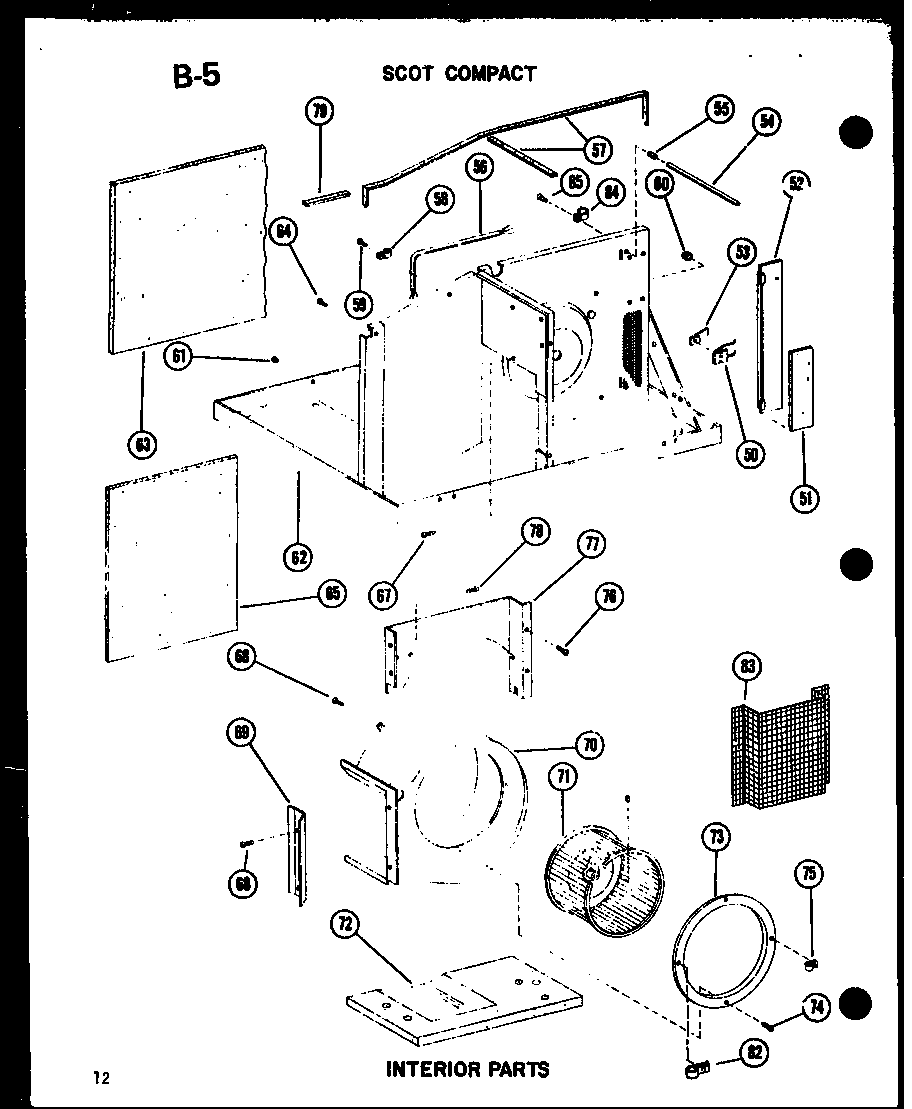 Interior parts (11-5j/p54336-67r)