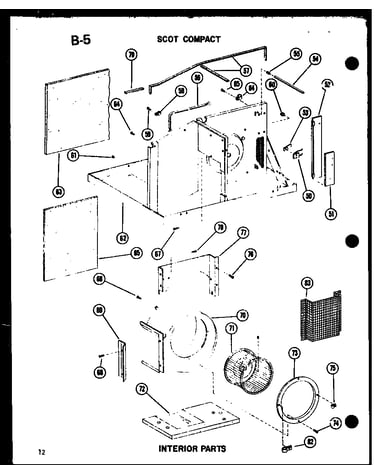 Interior parts (11-5j/p54336-67r)