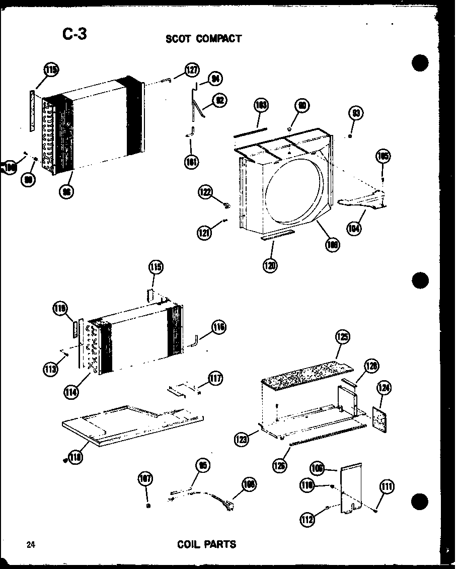 Coil parts (13-3mw/p54974-21r)