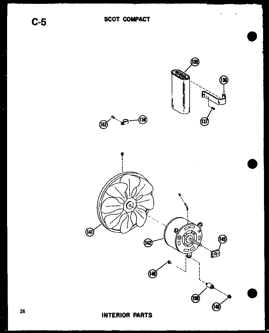 INTERIOR PARTS (13-3MW/P54974-21R)