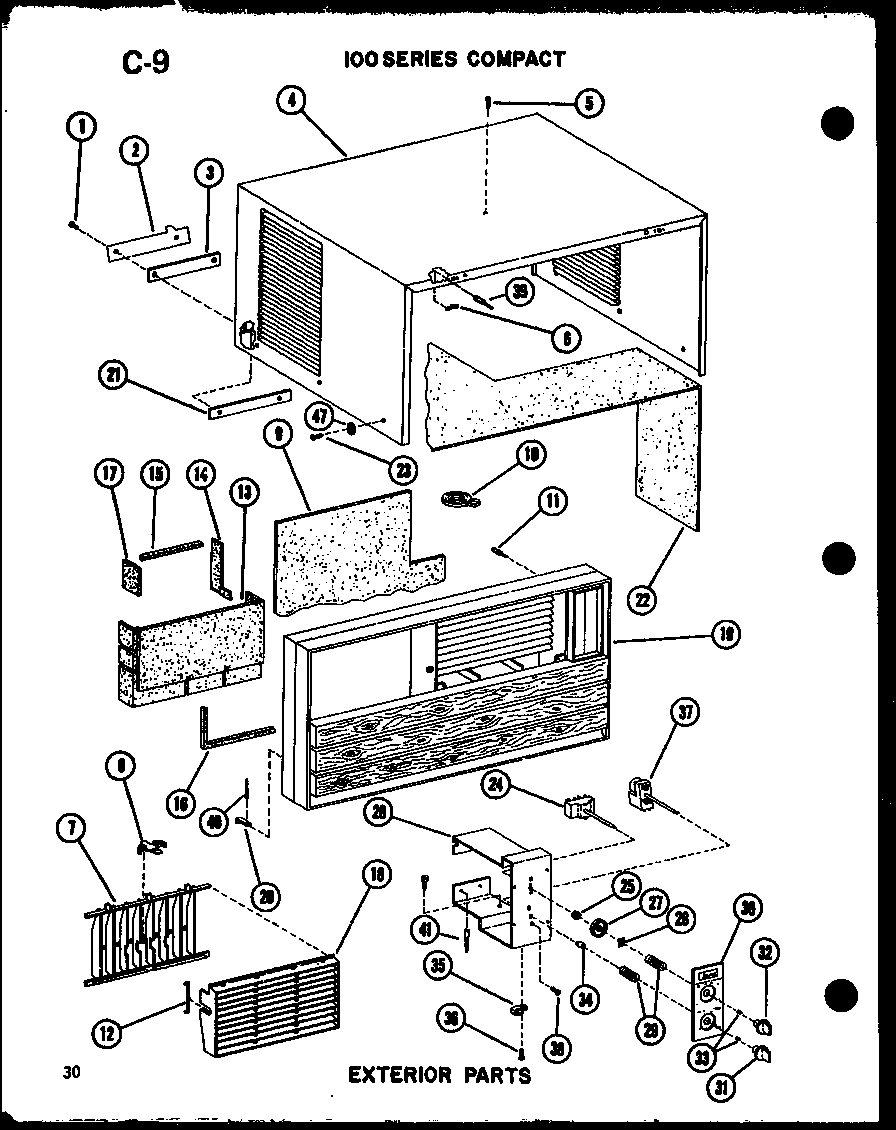 Exterior parts (109-5j/p54336-68r) (109-5jh/p54336-65r)