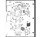 Amana 113-5NH/P54975-63R interior parts (109-5j/p54336-68r) (109-5jh/p54336-65r) diagram